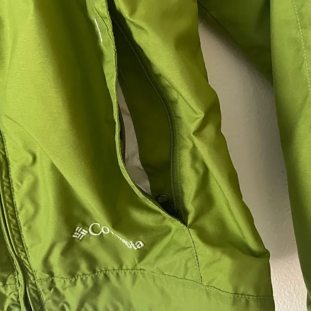 Columbia Puring Adventure I Windproof Rainproof WR Jacket Youth 14/16